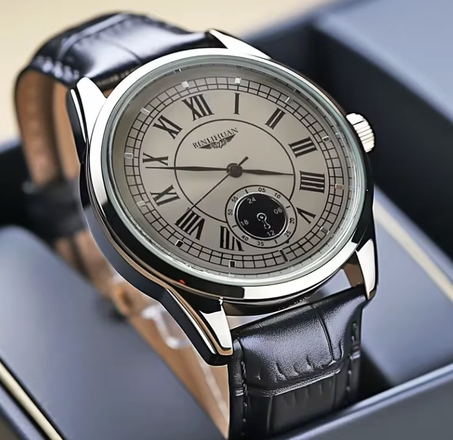 Top Brand Man Wristwatch Luxury Business Waterproof Men Watch For Men Quartz Clock Leather Men's Watches reloj Handsome 2025 New