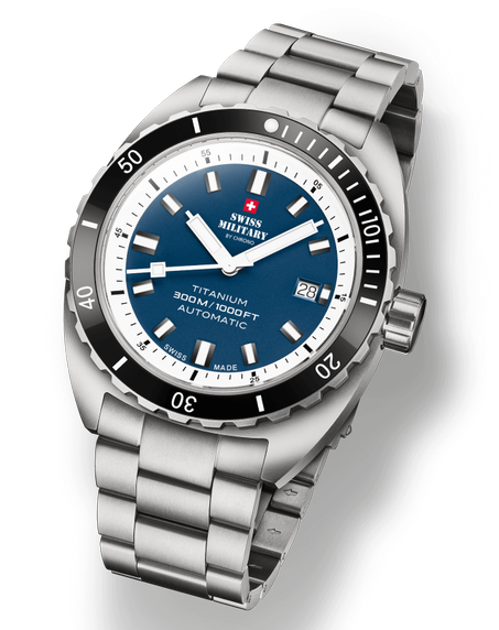 ساعة Swiss Military أصلية اوتوماتيك السعر 270 الف دينار لغاية انتهاء وقت العرض! ⏳