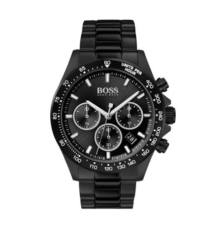 ساعة بوس أسود كرونكراف رجالي اصلي بسعر 170 الف دينار