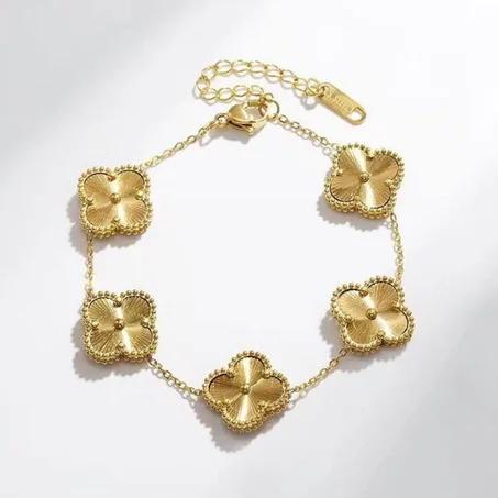 Gourmette VANN CLEEF & ARPELS couleur doré