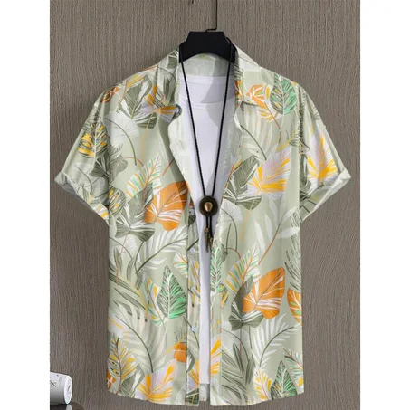 Chemisette Estivale Palmiers
