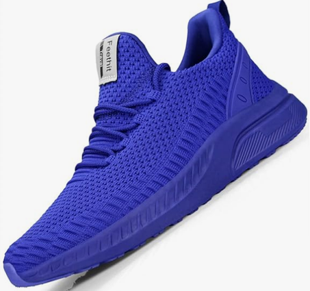 حذية مشي رجالية بدون رباط من Feethit أحذية تنس Blade أحذية جري غير قابلة للانزلاق أحذية رياضية خفيفة الوزن قابلة للتهوية أحذية رياضية أنيقة من الشبكة