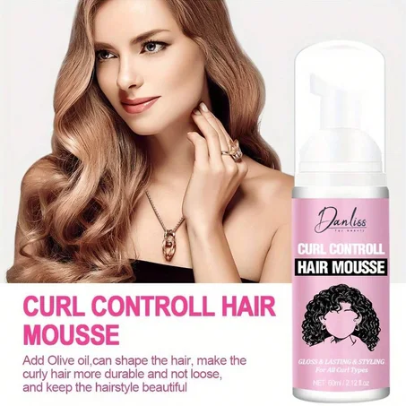 Curly Hair Mousse  رغوة تجعيد الشعر