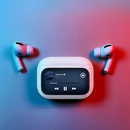 Nouveaux AirPods A9 Pro  intelligent avec écran tactile