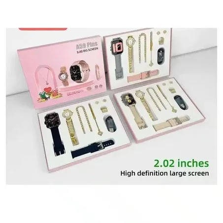 Smartwatch A59 Plus – L’élégance connectée à votre poignet