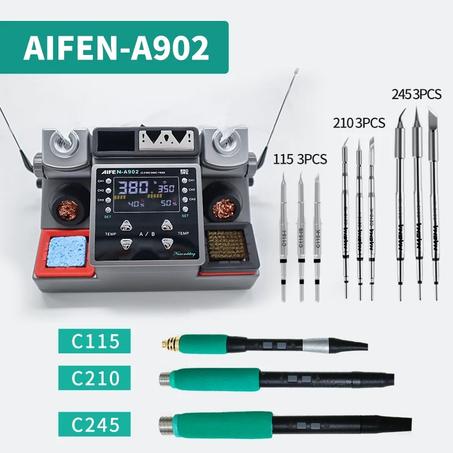 AIFEN A902                        Soldering Station (C210+C245+C115 )