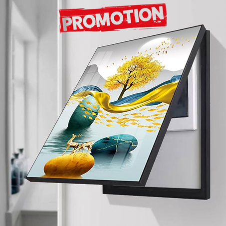 لوحة ديكور لتغطية عيب الدرة الكهربائية