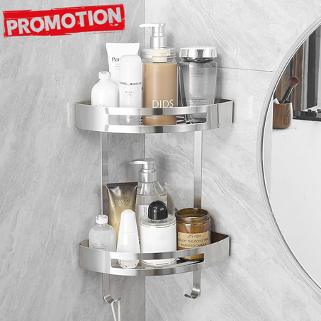 منظم الزاوية الأنيق ألمنيوم