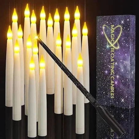 الشموع العائمة السحرية - أضف لمسة من السحر إلى منزلك! ✨✨✨