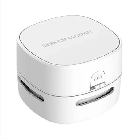 مكنسة مكتب صغيرة، توفير الطاقة، دوران 360 درجة