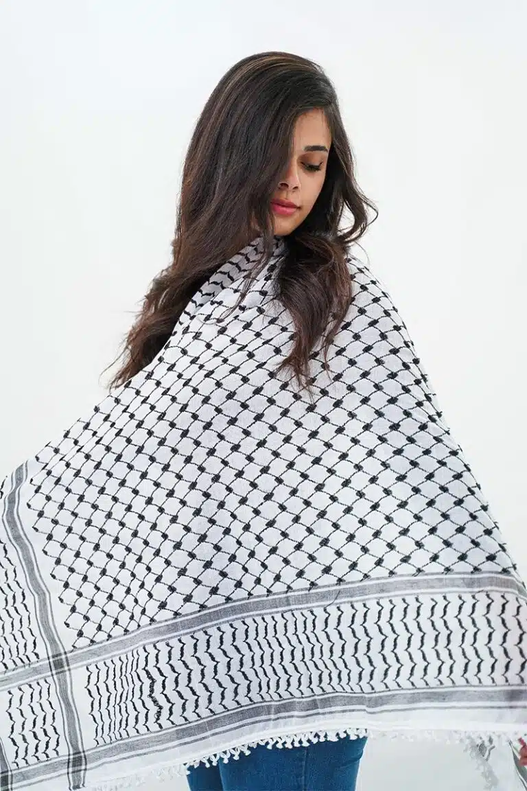 الكوفية الفلسطينية الاصلية