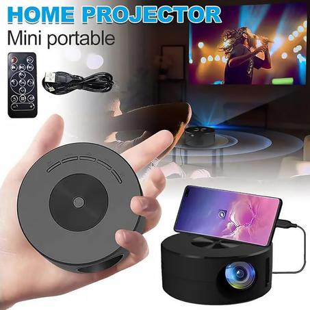 Mini Vidéoprojecteur Portable HD – Connectez votre Smartphone en un Clin d’Œil !