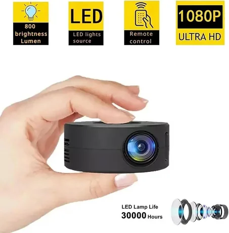 Mini Vidéoprojecteur Portable HD – Connectez votre Smartphone en un Clin d’Œil !