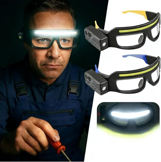 Lunettes LED Intelligentes à Détection de Mouvement