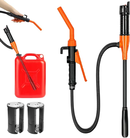 Pompe de Transfert Électrique Portative à Batterie – Pistolet Ergonomique & Débit Contrôlable