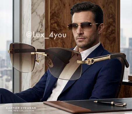 Luxury Silver-Finish Rectangular Optical Frames (copy) (copy)