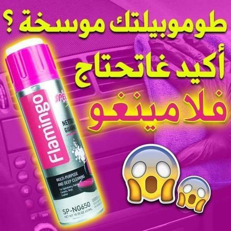 Flamingo mousse nettoyante