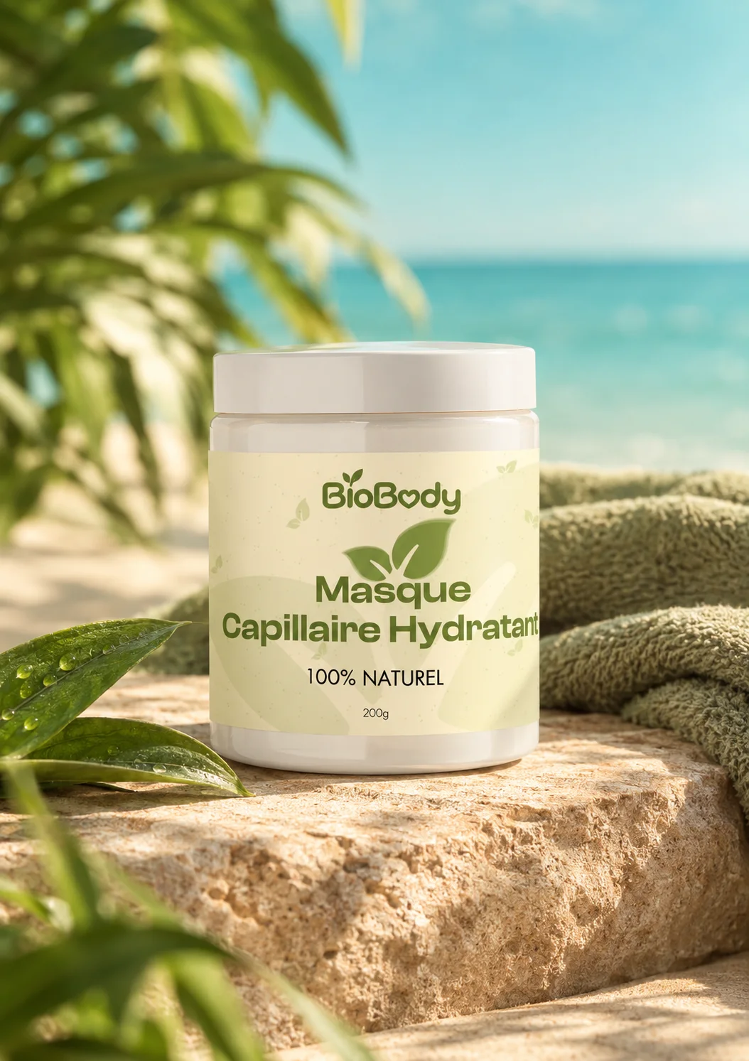 BioBody Masque Hydratant pour Cheveux