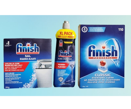 Pack Lave vaisselle Finish