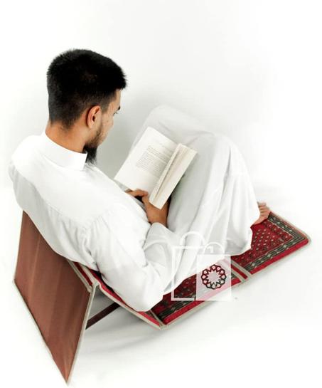 Tapis de prière avec dossier