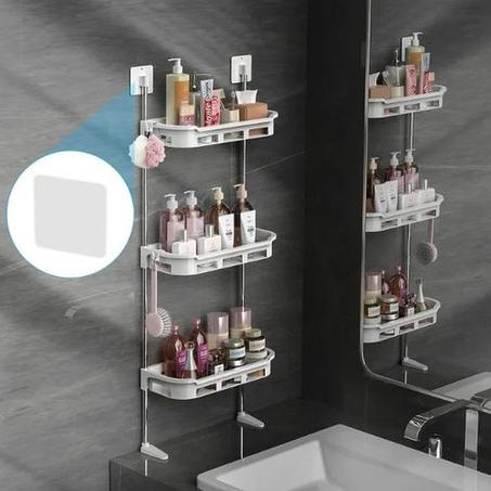 Rangement étagère 3 pour toilette