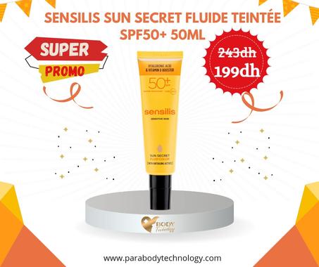 SENSILIS SUN SECRET FLUIDE TEINTE SPF50+ 50 ML