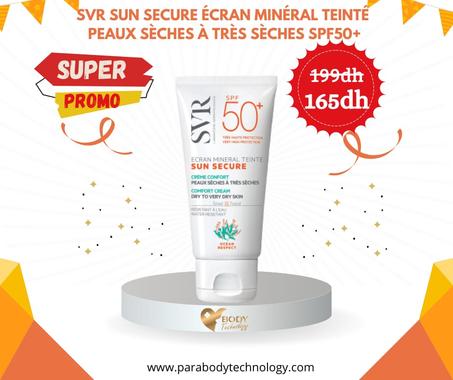 SVR ECRAN SUN SECURE MINERAL TEINTE Peaux Sèches SPF50+ 60G