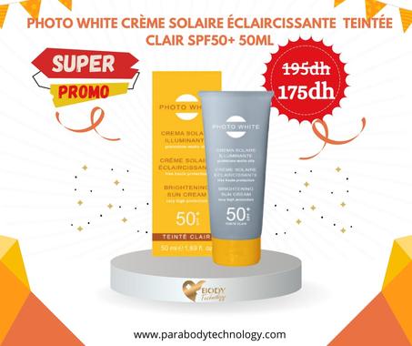 PHOTOWHITE ECRAN SOLAIRE TEINTE CLAIRE SPF 50+ 50ML