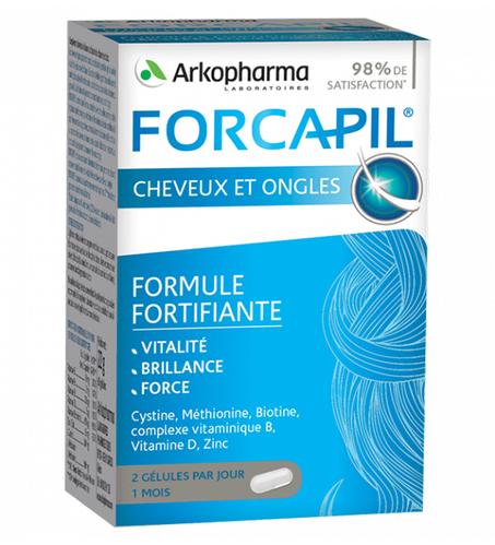 Forcapil Cheveux Et Ongles – 180 Gelules