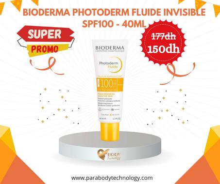 BIODERMA PHOTODERM MAX FLUIDE SPF 100 INVISIBLE 40 ML
