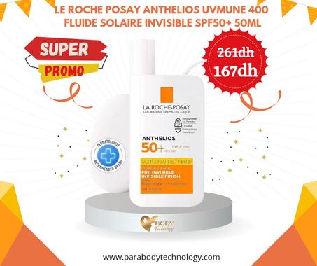 LA ROCHE POSAY ANTHELIOS UVMUNE 400 FLUIDE SOLAIRE INVISIBLE SPF50+ 50ML