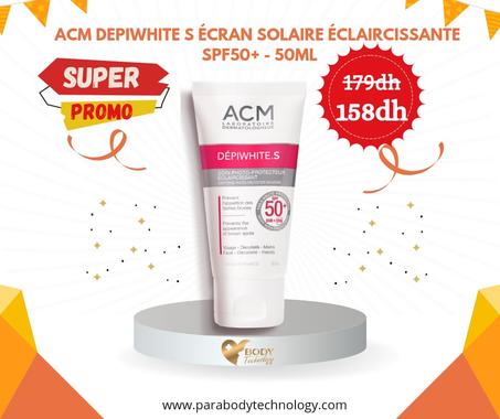 ACM DEPIWHITE S ECRAN SOLAIRE SPF50+ 50 ML
