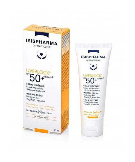 ISISPHARMA UVEBLOCK MINERAL INVISIBLE SPF50 40ML