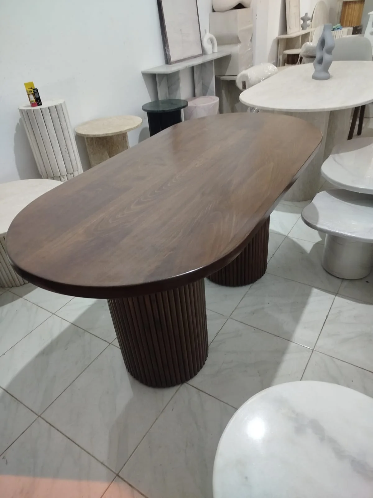 salle monger en bois