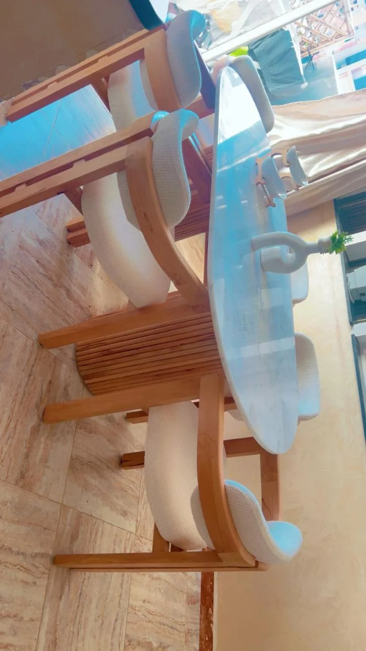 salle manger en marbre ibiza