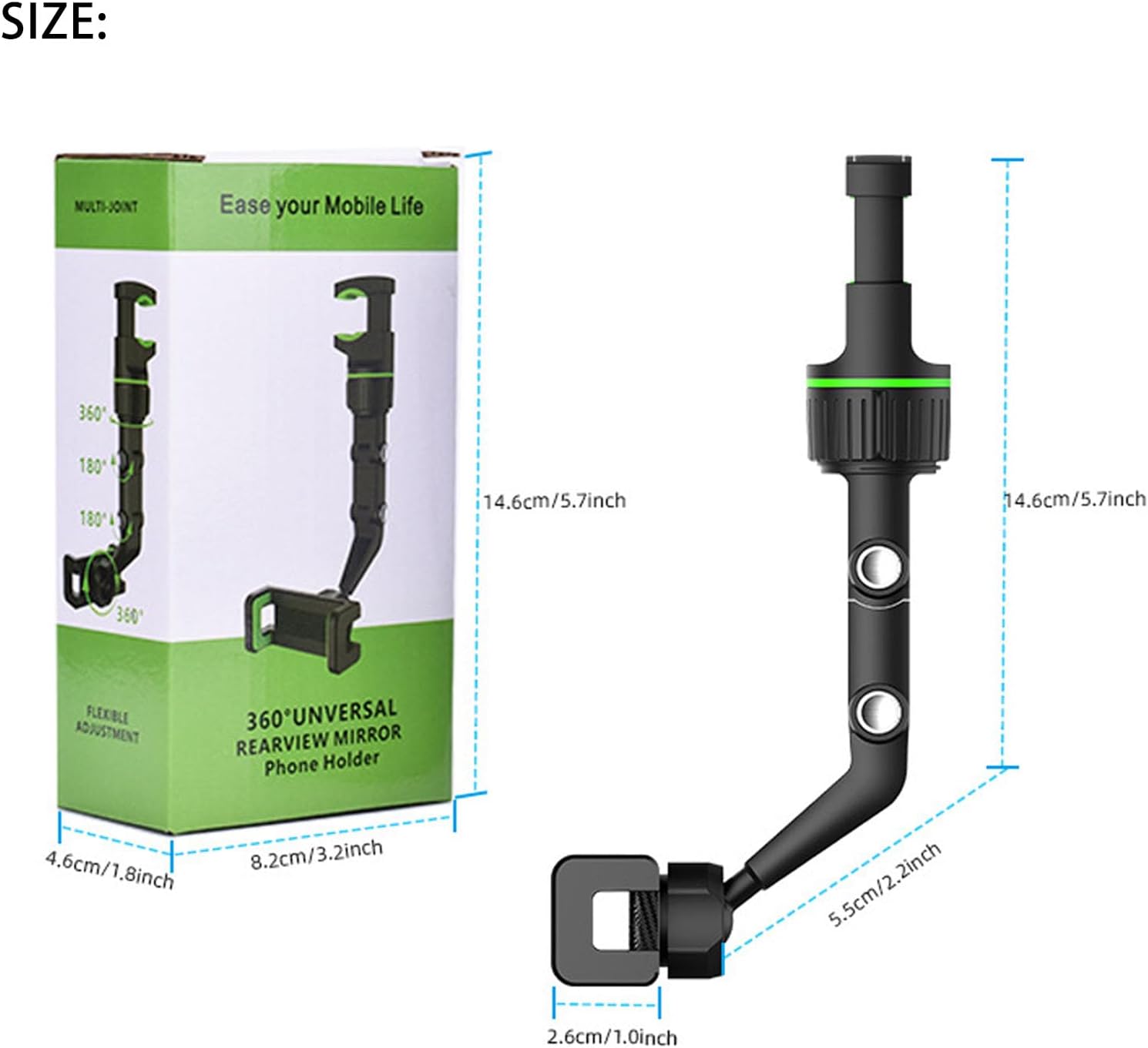 حامل موبيل متحرك 360 درجة