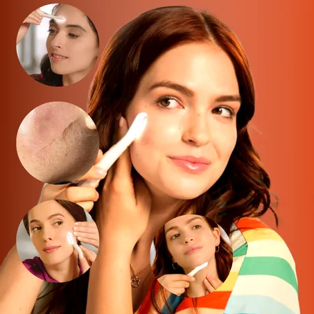 جهاز تقشير البشرة وازالة الخلايا الميتة و الشعر من الوجه