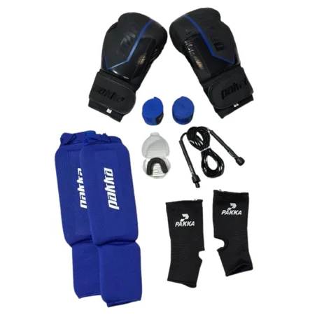 Pack Kickboxin Rouge et blue Elite