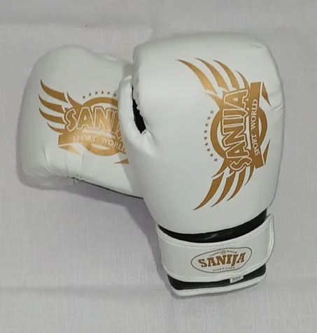 Gants de boxe Blanc Sanija SUPERFITSS ⭐⭐⭐⭐⭐