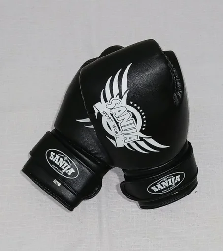 Gants de boxe noire Sanija SUPERFITSS ⭐⭐⭐⭐⭐