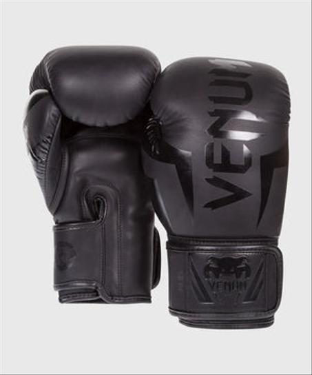 Gants de boxe Venum Elite noirs - SUPERFITSS
