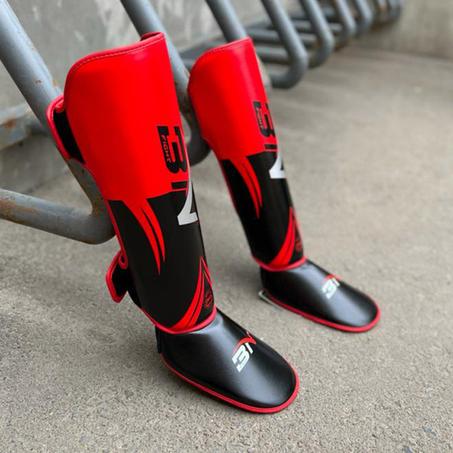 Protege Tibia 3N rouge 2- SUPERFITSS