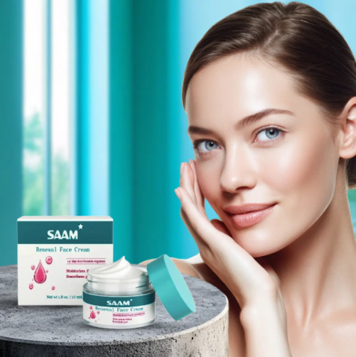 SAAM كريم تجديد الوجه – مرطب للوجه بنشاط مضاعف