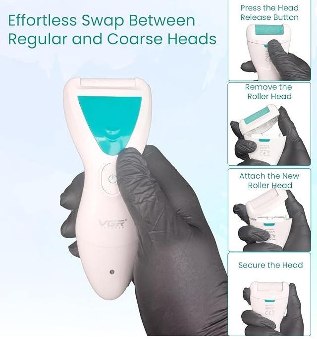 ماكينة حلاقة للمناطق الحساسة للرجال – جهاز إزالة شعر لاسلكي VGR 2 في 1، احترافي للمناطق الحساسة والجسم، آمنة وسهلة الاستخدام، عمر بطارية 50 دقيقة، خضراء