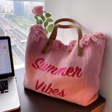 🌞 Sac Cabas Oversize « Summer Vibes »