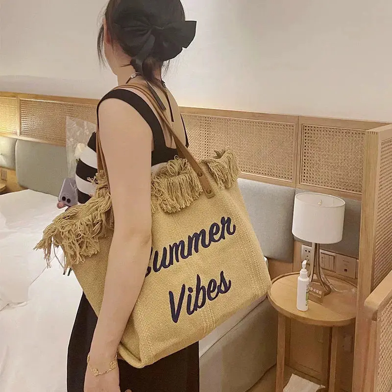 🌞 Sac Cabas Oversize « Summer Vibes »