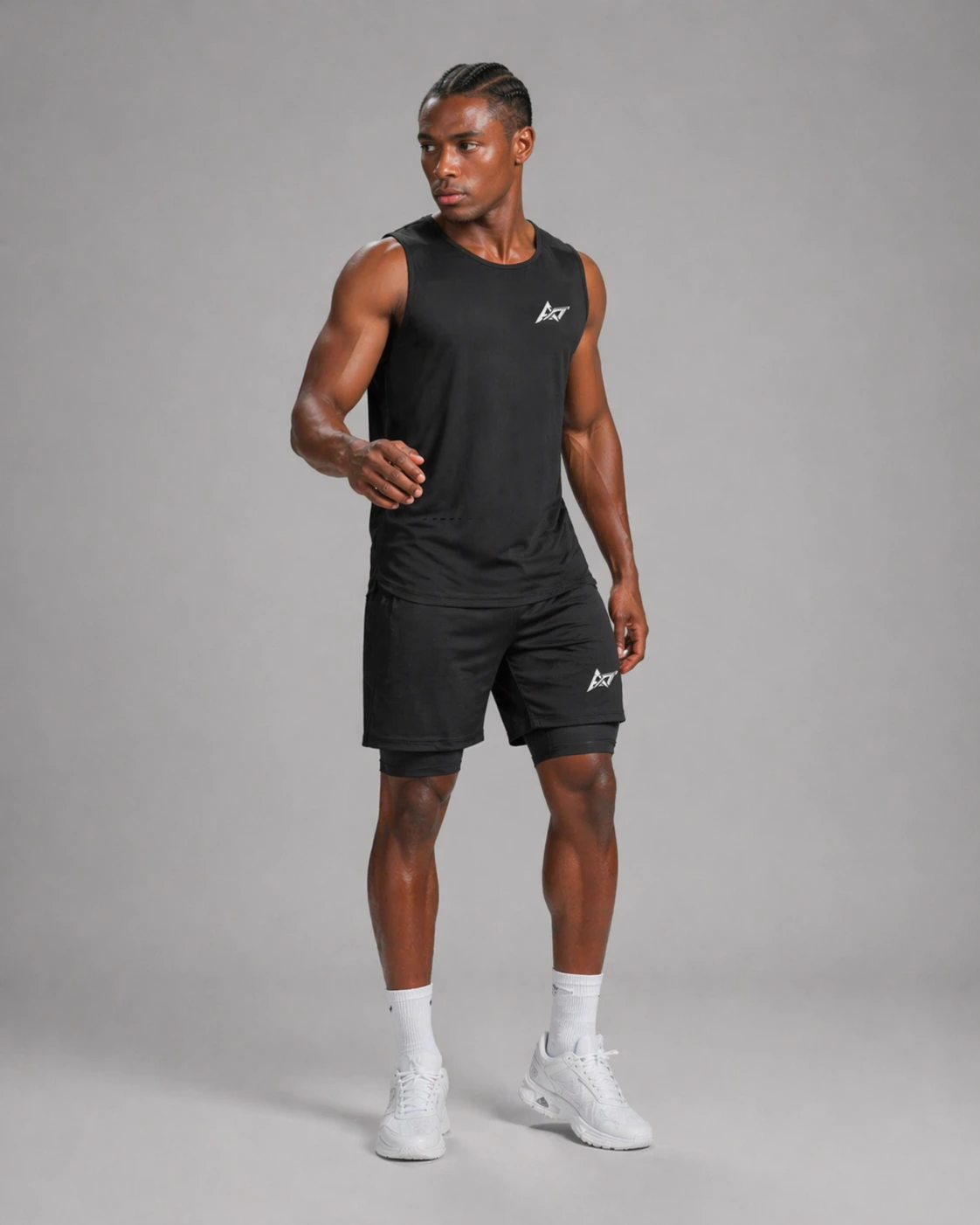 Ensemble de sport (Débardeur et short 2 en 1)