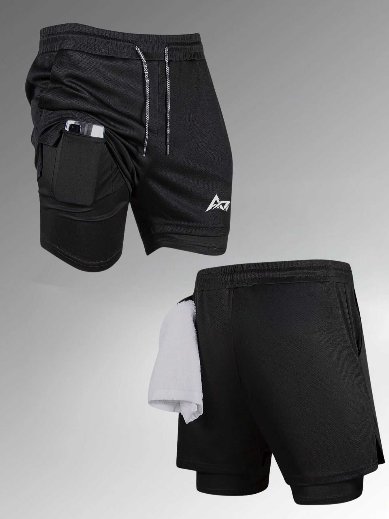 ENSEMBLE DE SPORT AXE7 (Débardeur et short 2 en 1)