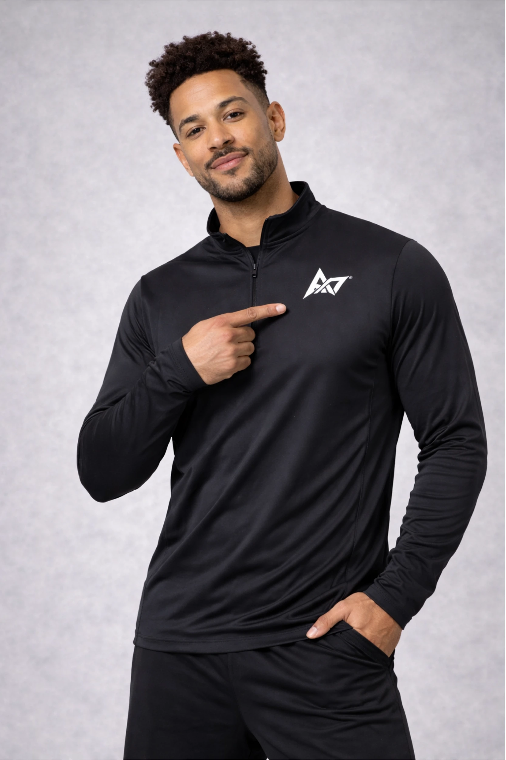 Ensemble AXE7 3 en 1 – Haut zip + Short + Legging