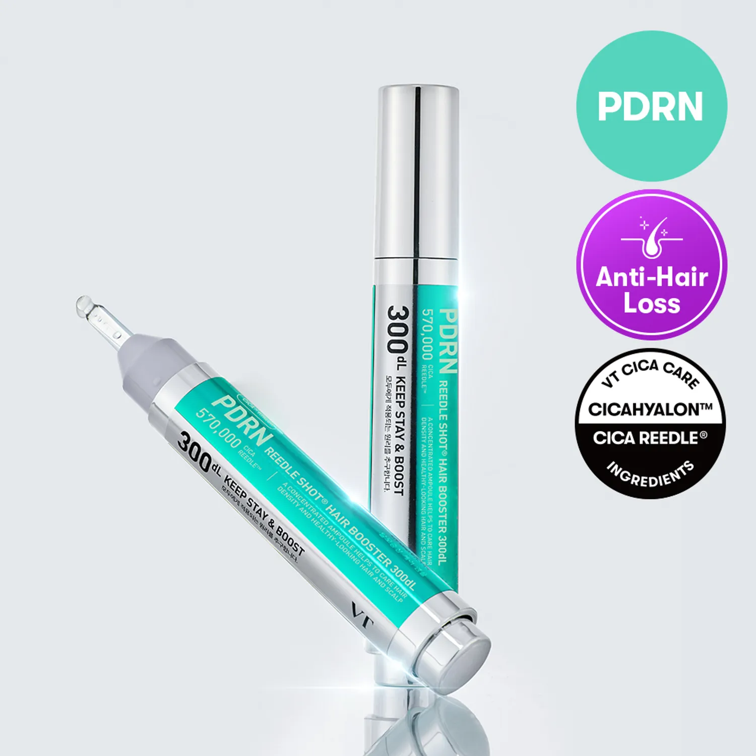 أمبولات علاج لتساقط الشعر